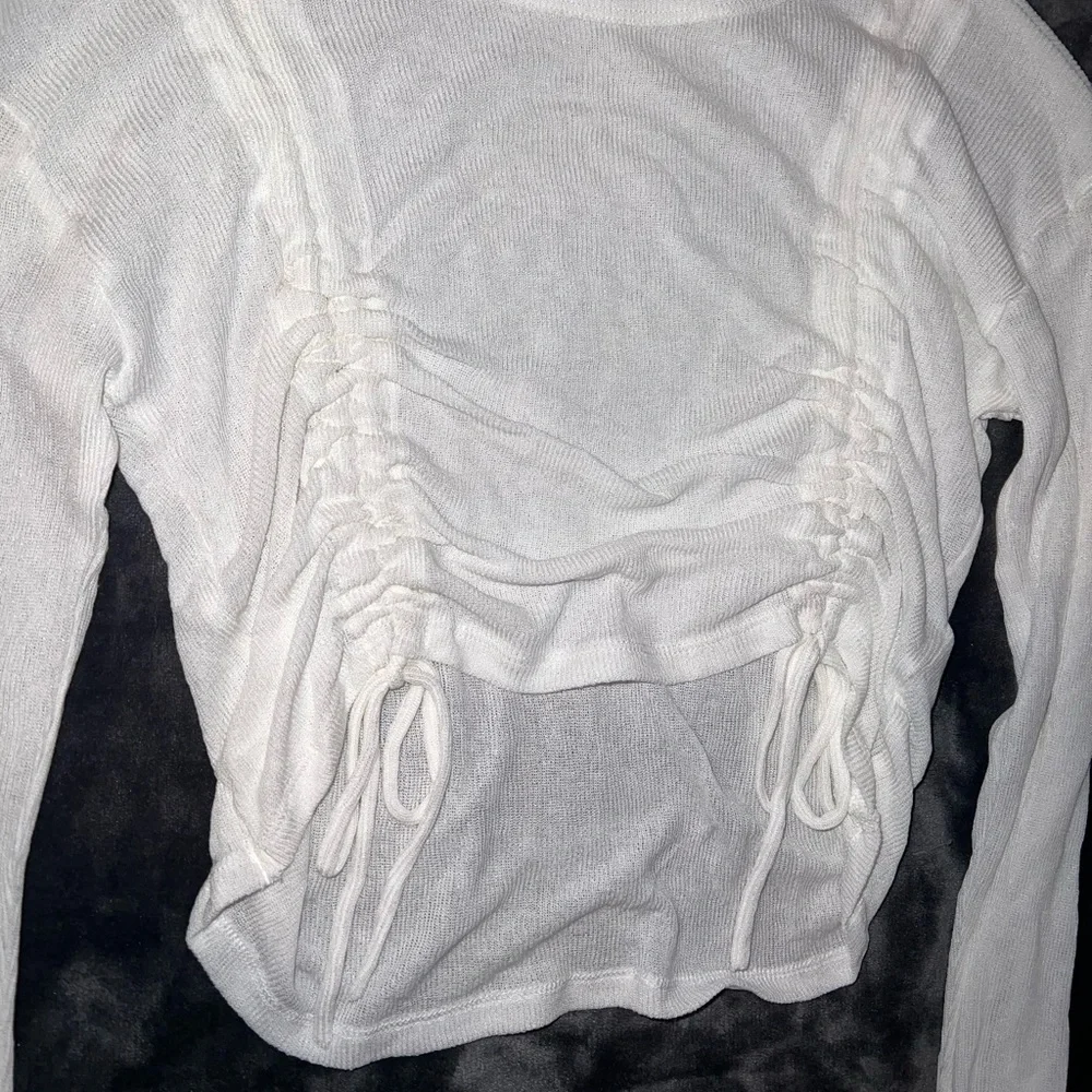Princess Polly Zoey Sheer Top Size 2 - Picture 8 of 16